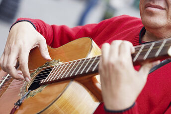 Man playing guitar